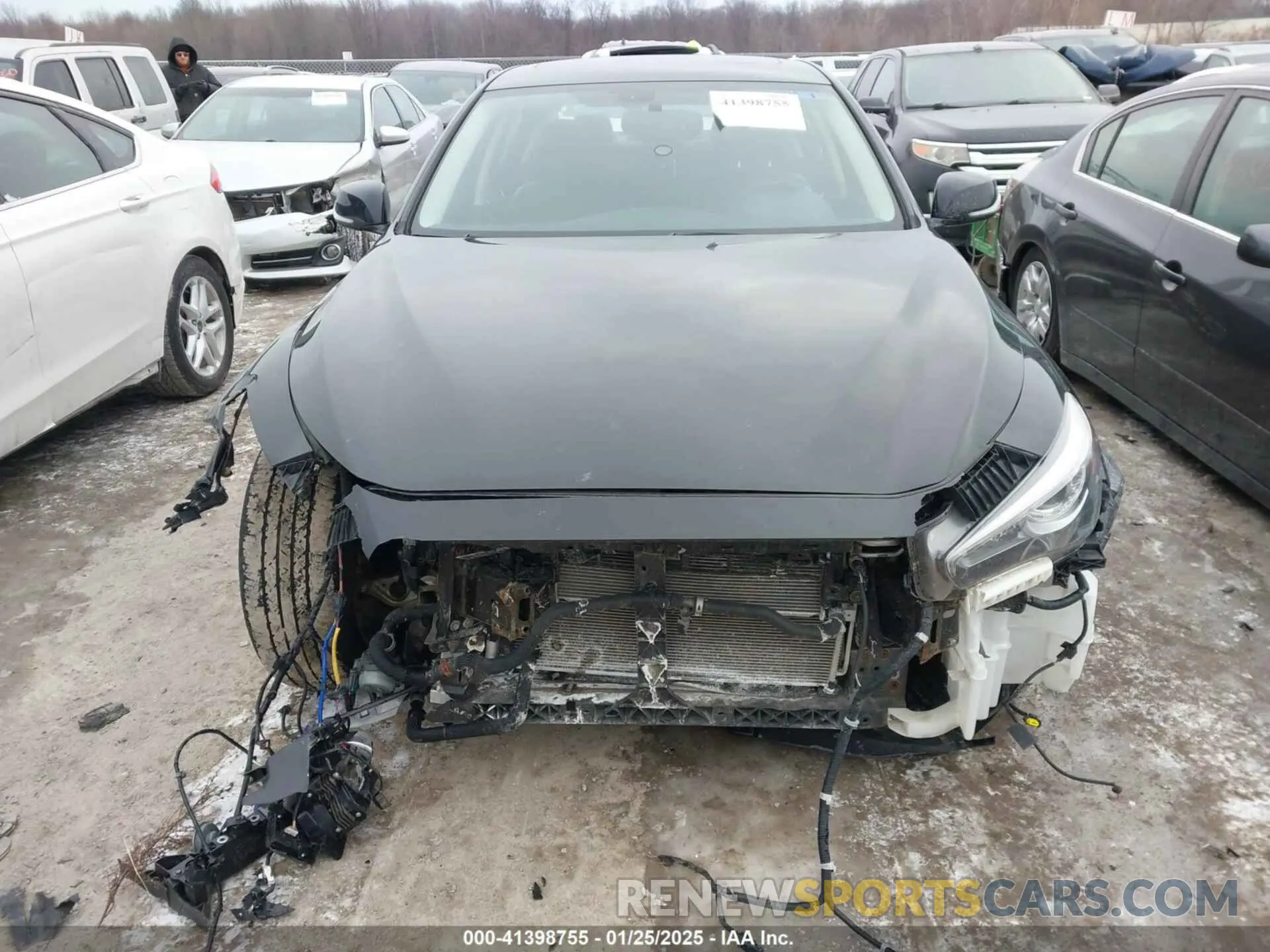 12 Photograph of a damaged car JN1EV7AR9KM593207 INFINITI Q50 2019