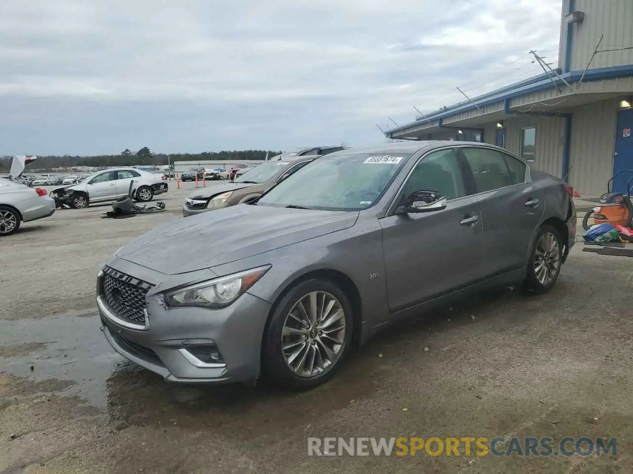 1 Photograph of a damaged car JN1EV7ARXKM552889 INFINITI Q50 2019