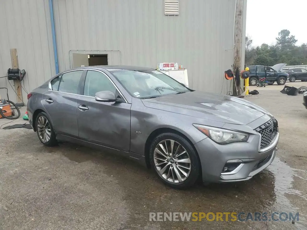 4 Photograph of a damaged car JN1EV7ARXKM552889 INFINITI Q50 2019