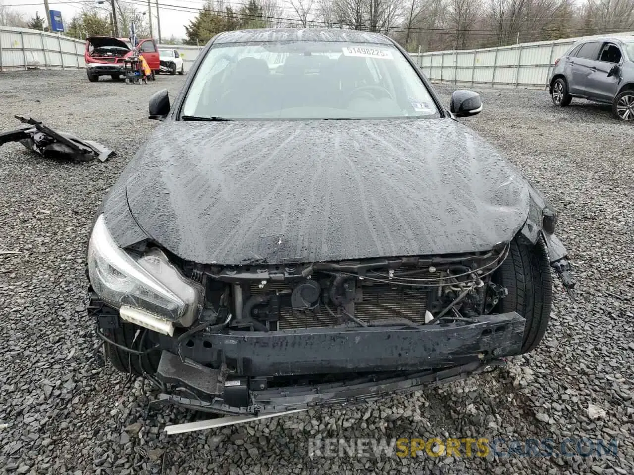 5 Photograph of a damaged car JN1EV7ARXKM554819 INFINITI Q50 2019