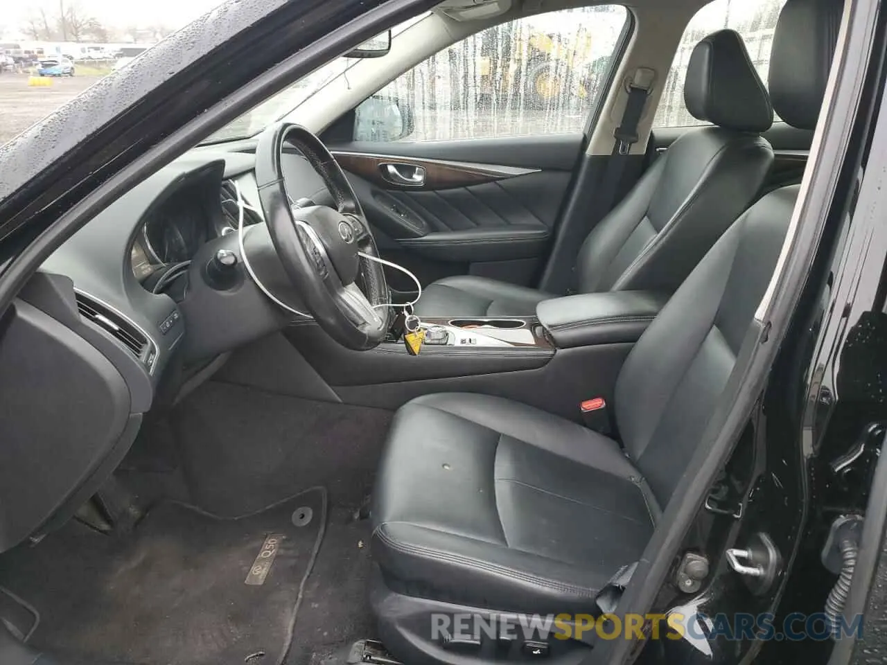 7 Photograph of a damaged car JN1EV7ARXKM554819 INFINITI Q50 2019