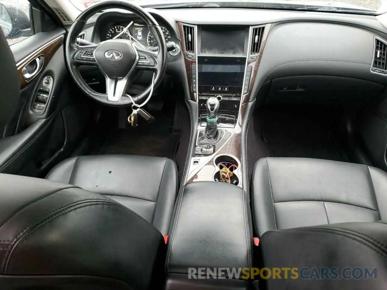 8 Photograph of a damaged car JN1EV7ARXKM554819 INFINITI Q50 2019