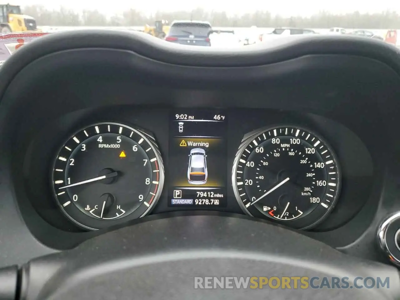 9 Photograph of a damaged car JN1EV7ARXKM554819 INFINITI Q50 2019