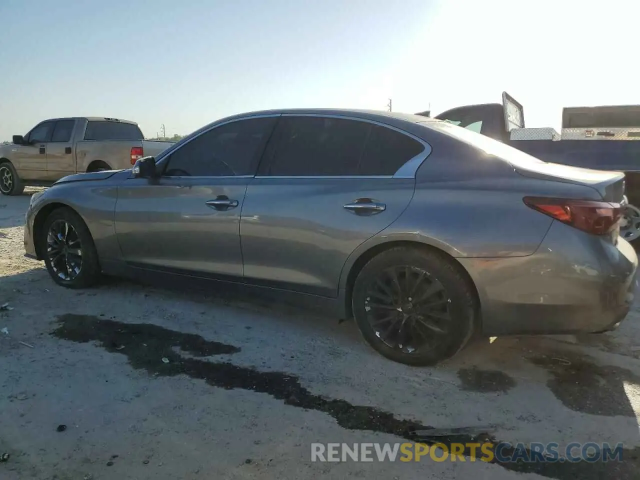 2 Photograph of a damaged car JN1EV7ARXKM555808 INFINITI Q50 2019
