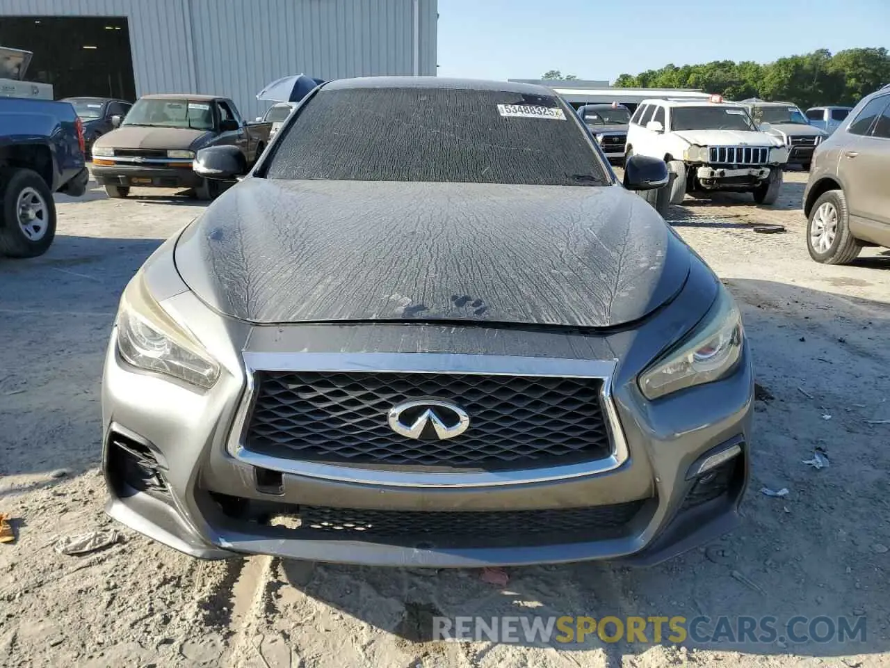 5 Photograph of a damaged car JN1EV7ARXKM555808 INFINITI Q50 2019