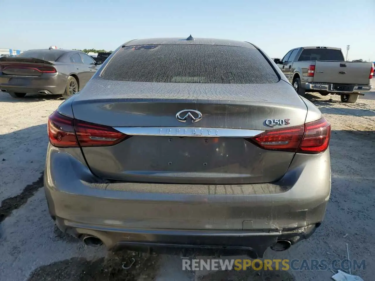 6 Photograph of a damaged car JN1EV7ARXKM555808 INFINITI Q50 2019