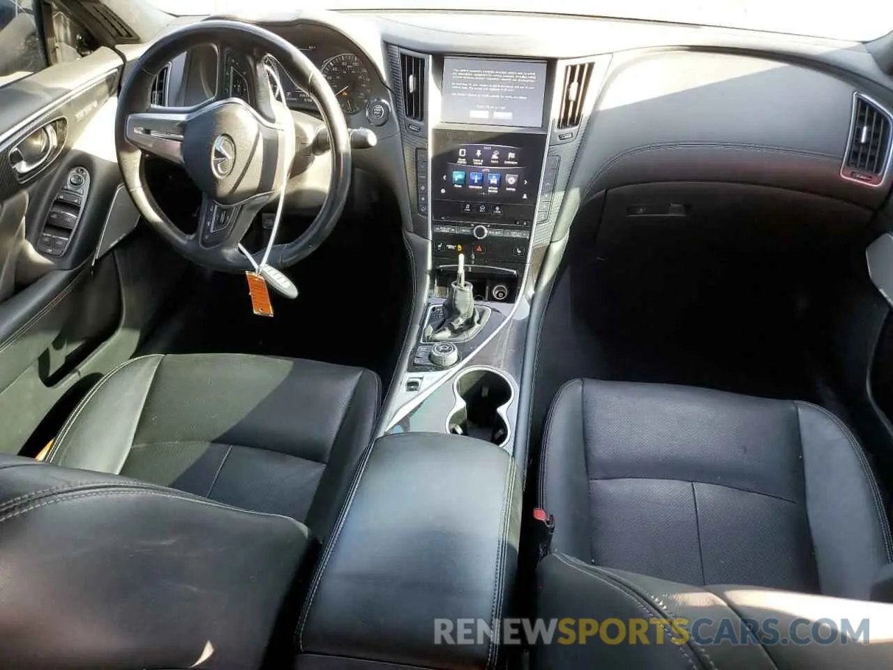 8 Photograph of a damaged car JN1EV7ARXKM555808 INFINITI Q50 2019