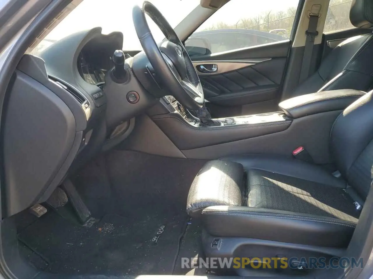 7 Photograph of a damaged car JN1EV7ARXKM590557 INFINITI Q50 2019