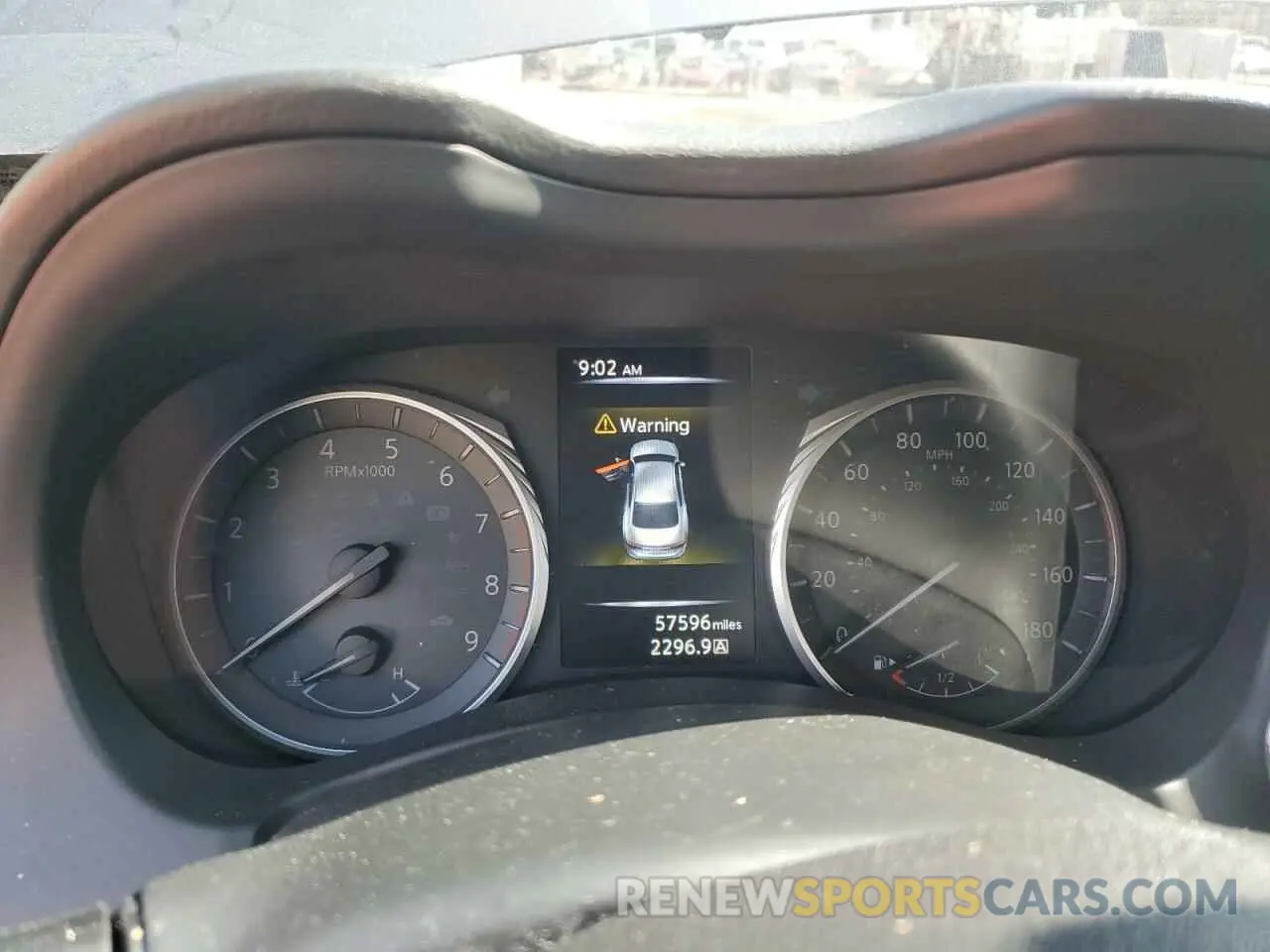 9 Photograph of a damaged car JN1EV7ARXKM590557 INFINITI Q50 2019