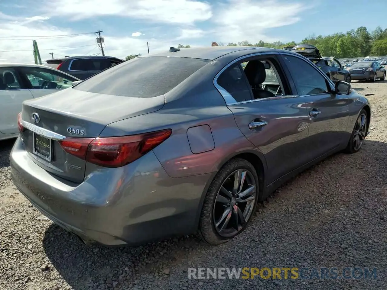 3 Photograph of a damaged car JN1EV7ARXKM590963 INFINITI Q50 2019