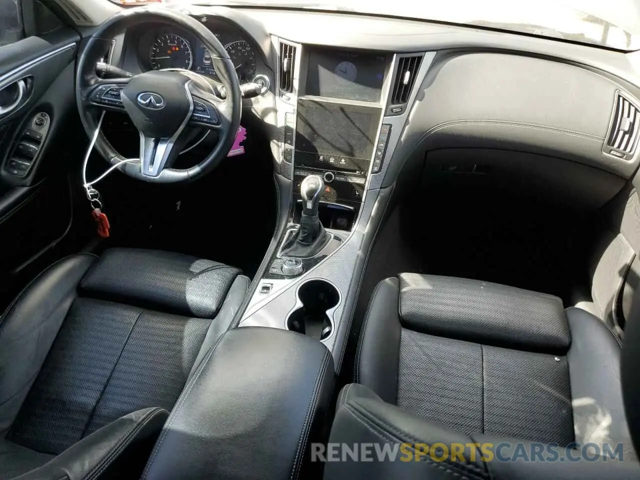 8 Photograph of a damaged car JN1EV7ARXKM590963 INFINITI Q50 2019