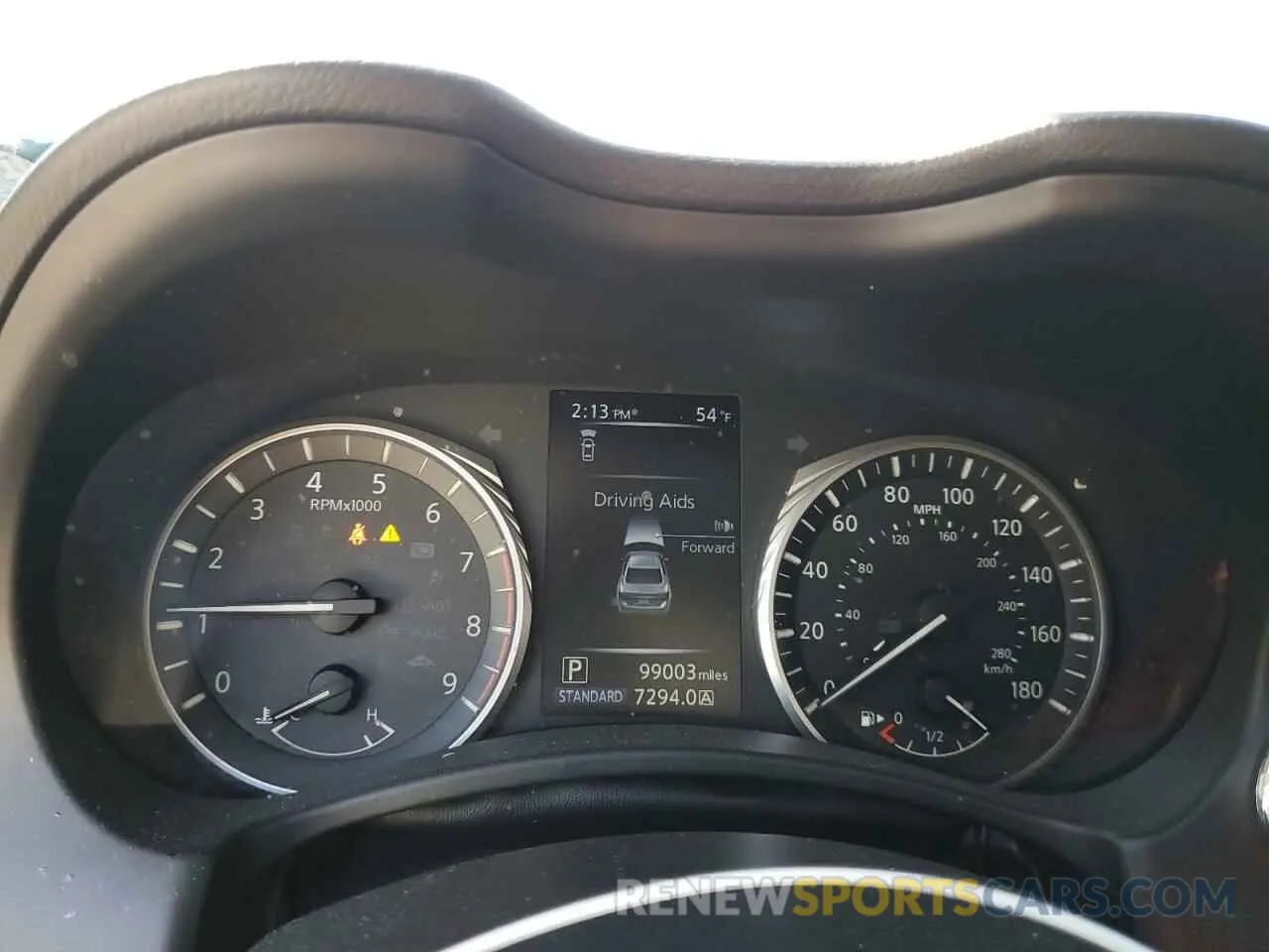 9 Photograph of a damaged car JN1EV7ARXKM592342 INFINITI Q50 2019