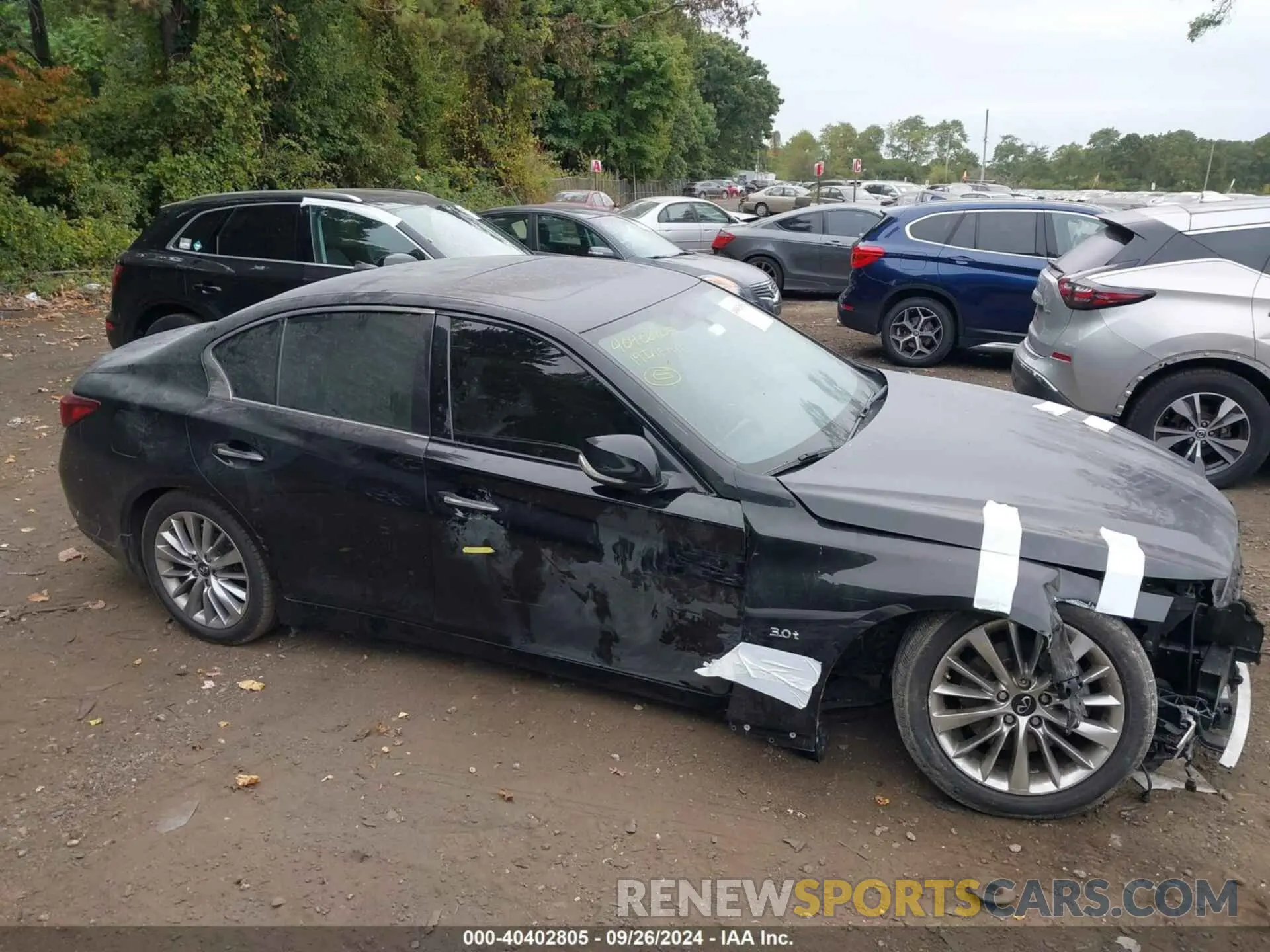 13 Photograph of a damaged car JN1EV7ARXKM593801 INFINITI Q50 2019