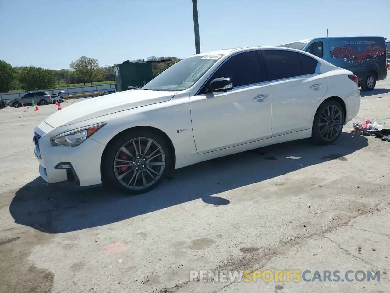 1 Photograph of a damaged car JN1FV7AP0KM780001 INFINITI Q50 2019