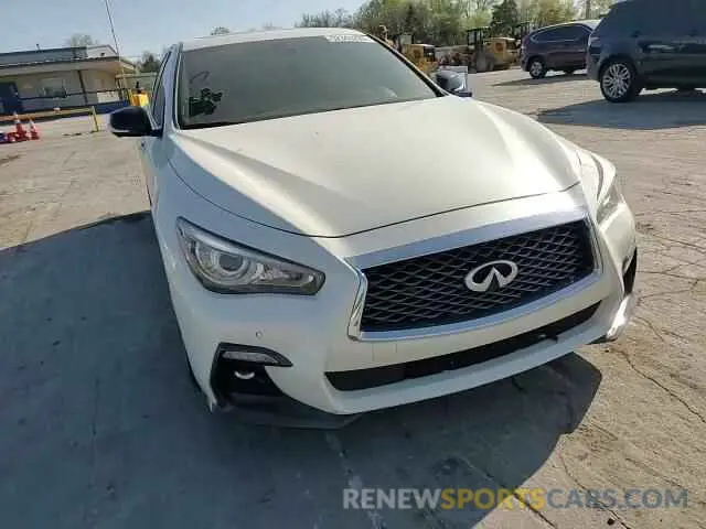 10 Photograph of a damaged car JN1FV7AP0KM780001 INFINITI Q50 2019