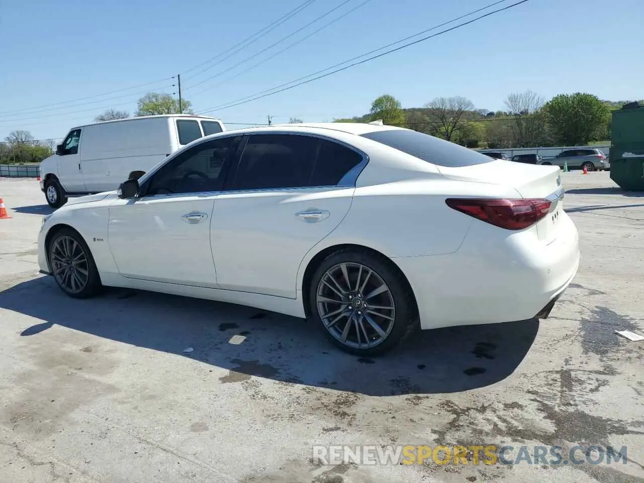 2 Photograph of a damaged car JN1FV7AP0KM780001 INFINITI Q50 2019