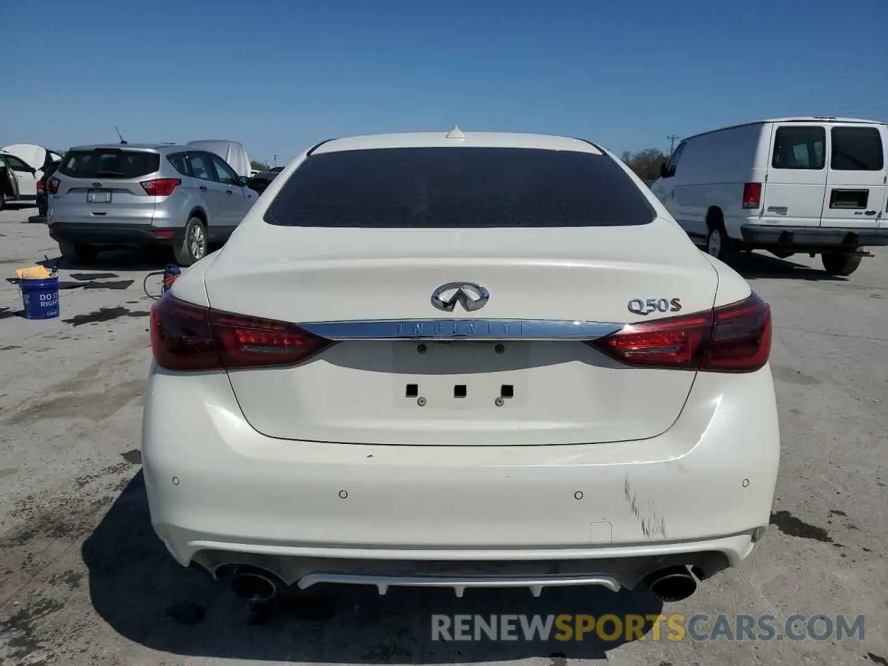 6 Photograph of a damaged car JN1FV7AP0KM780001 INFINITI Q50 2019