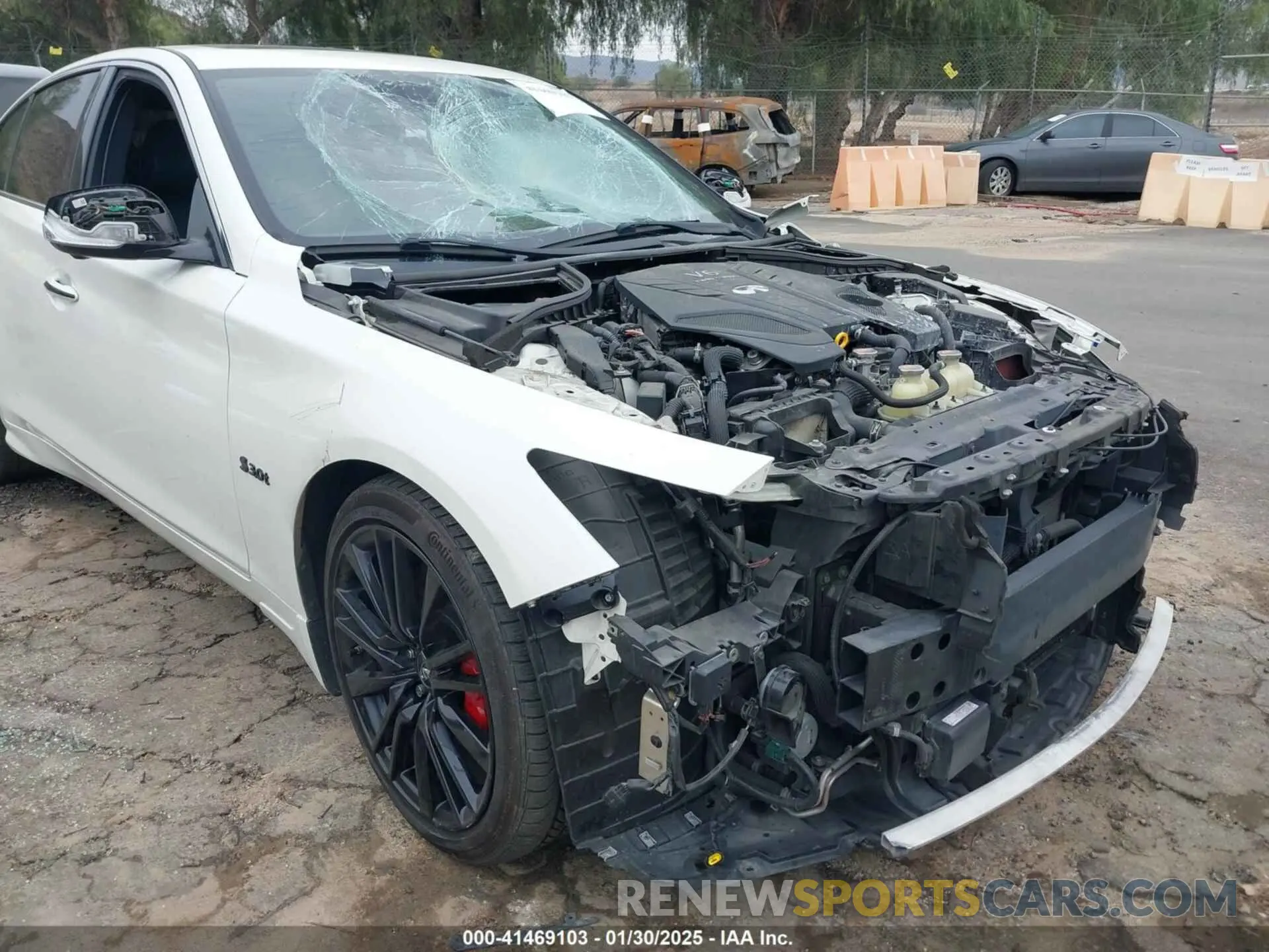 16 Photograph of a damaged car JN1FV7AP3KM760521 INFINITI Q50 2019