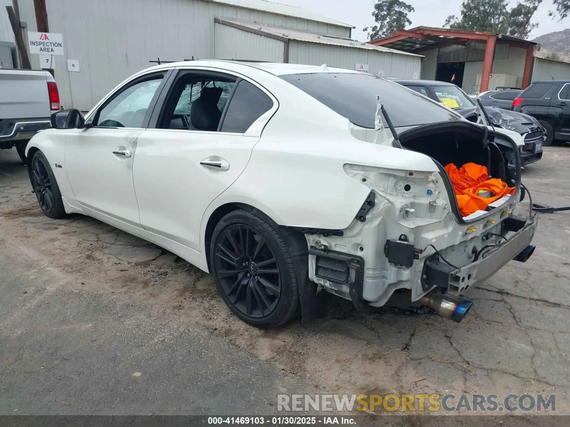 3 Photograph of a damaged car JN1FV7AP3KM760521 INFINITI Q50 2019