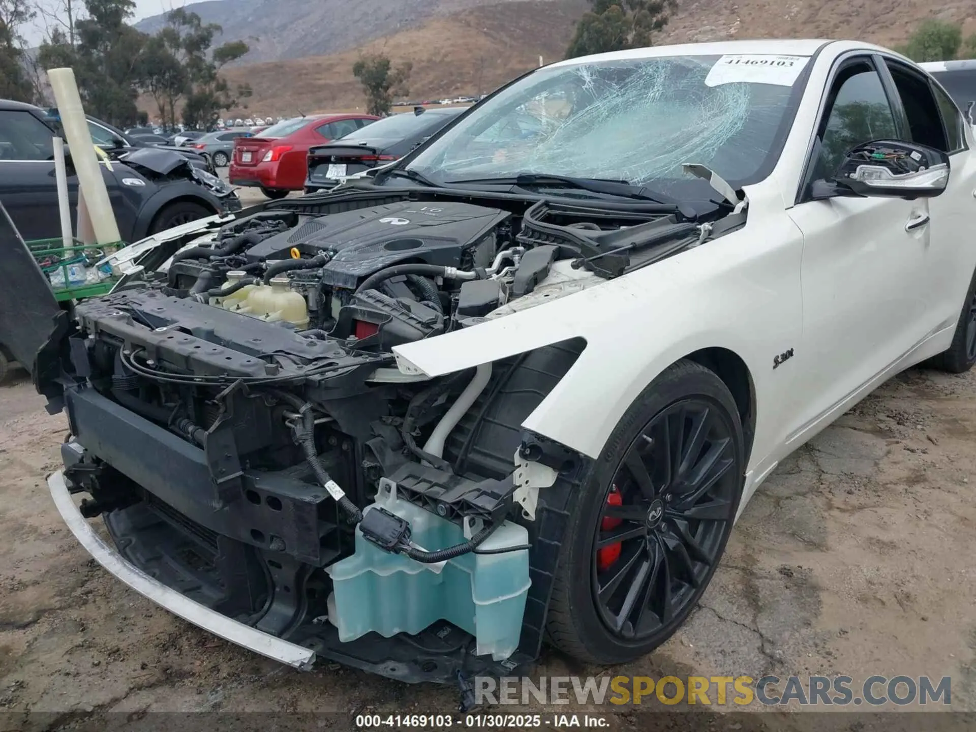 6 Photograph of a damaged car JN1FV7AP3KM760521 INFINITI Q50 2019