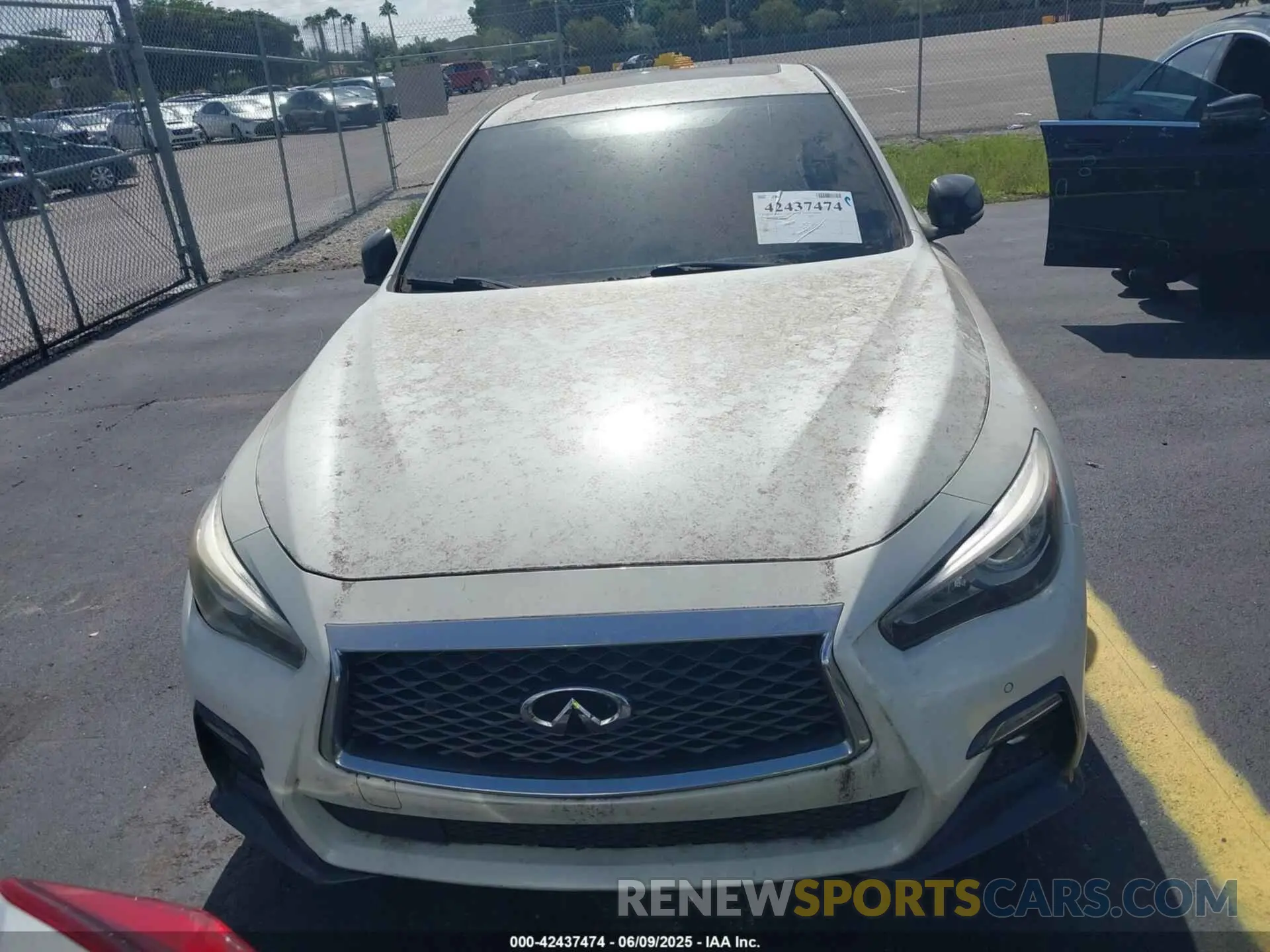 6 Photograph of a damaged car JN1FV7AP4KM760365 INFINITI Q50 2019