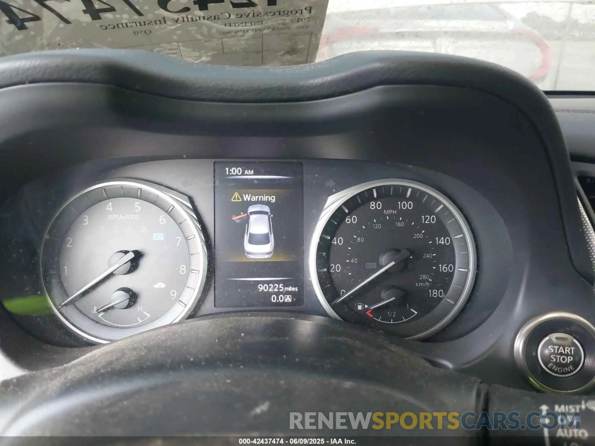 7 Photograph of a damaged car JN1FV7AP4KM760365 INFINITI Q50 2019