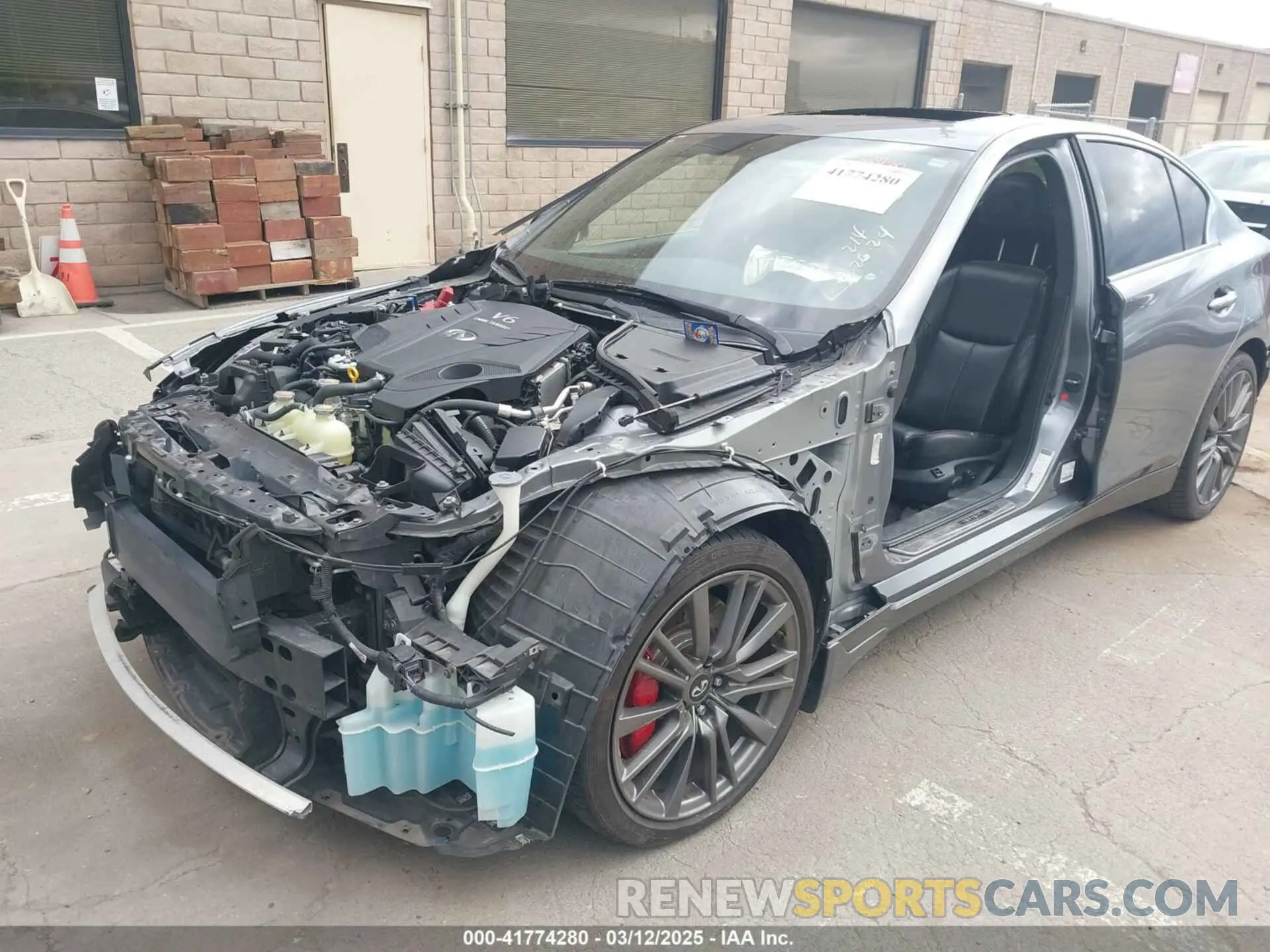 6 Photograph of a damaged car JN1FV7AP4KM760849 INFINITI Q50 2019