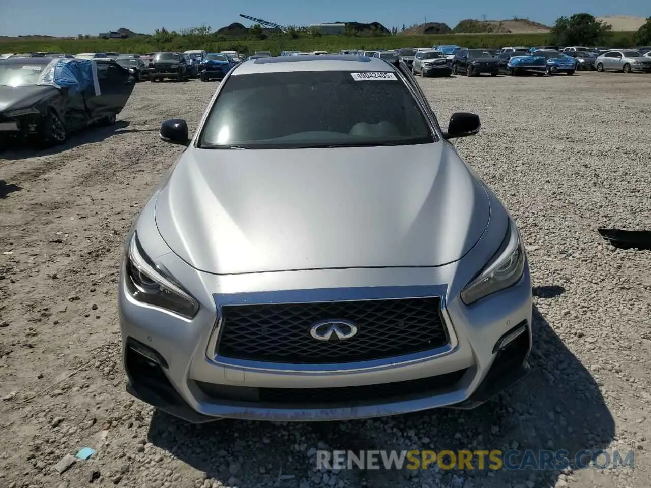 5 Photograph of a damaged car JN1FV7AP5KM760097 INFINITI Q50 2019