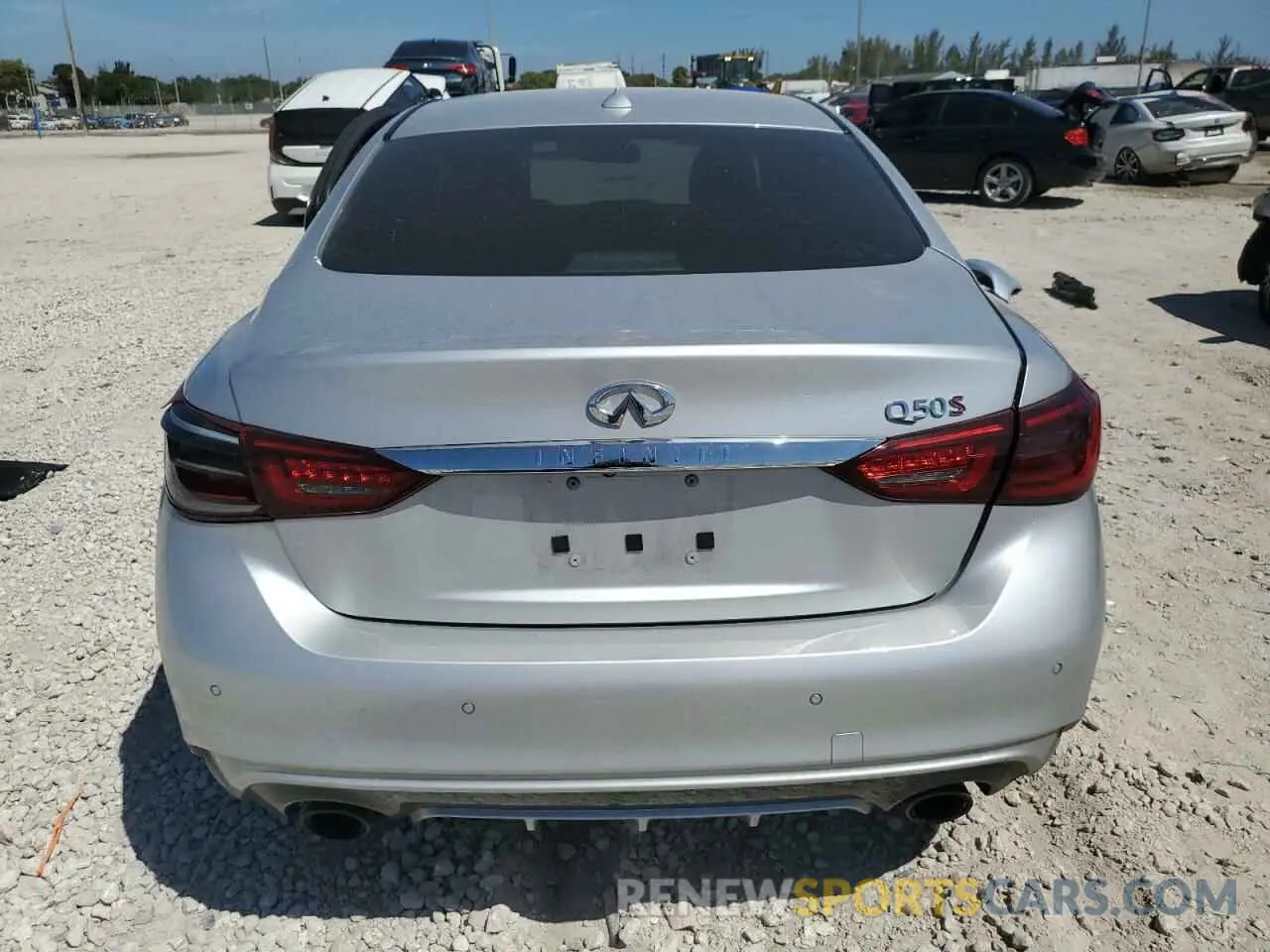 6 Photograph of a damaged car JN1FV7AP5KM760097 INFINITI Q50 2019