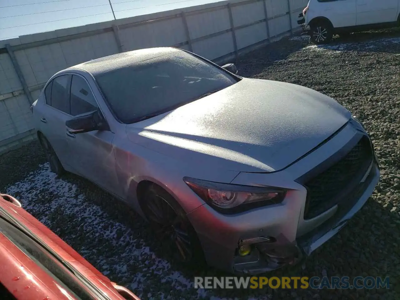 4 Photograph of a damaged car JN1FV7AP6KM760433 INFINITI Q50 2019