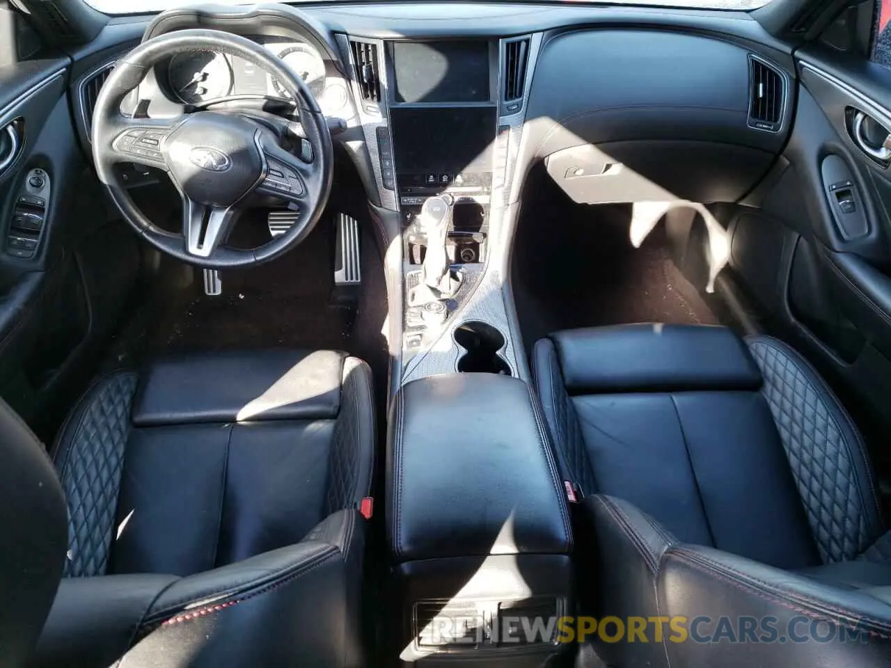 8 Photograph of a damaged car JN1FV7AP6KM760433 INFINITI Q50 2019