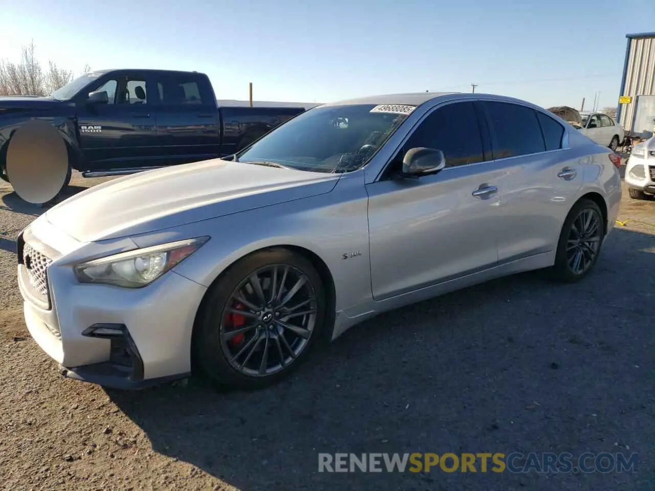 1 Photograph of a damaged car JN1FV7AP6KM761064 INFINITI Q50 2019