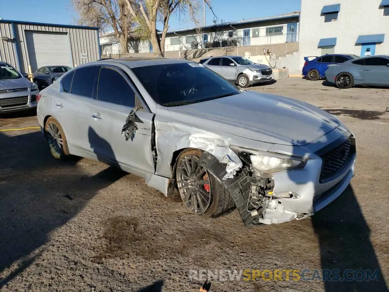 4 Photograph of a damaged car JN1FV7AP6KM761064 INFINITI Q50 2019