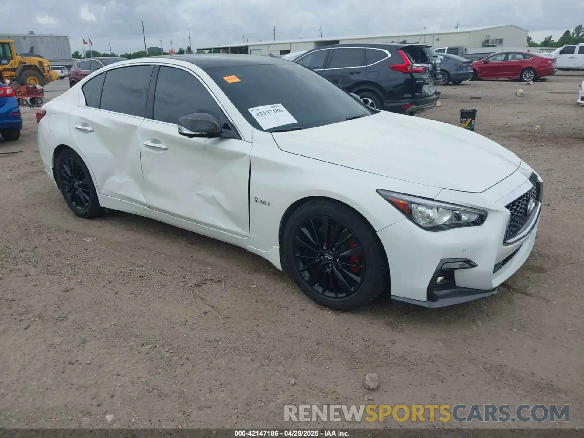 1 Photograph of a damaged car JN1FV7AP8KM760644 INFINITI Q50 2019