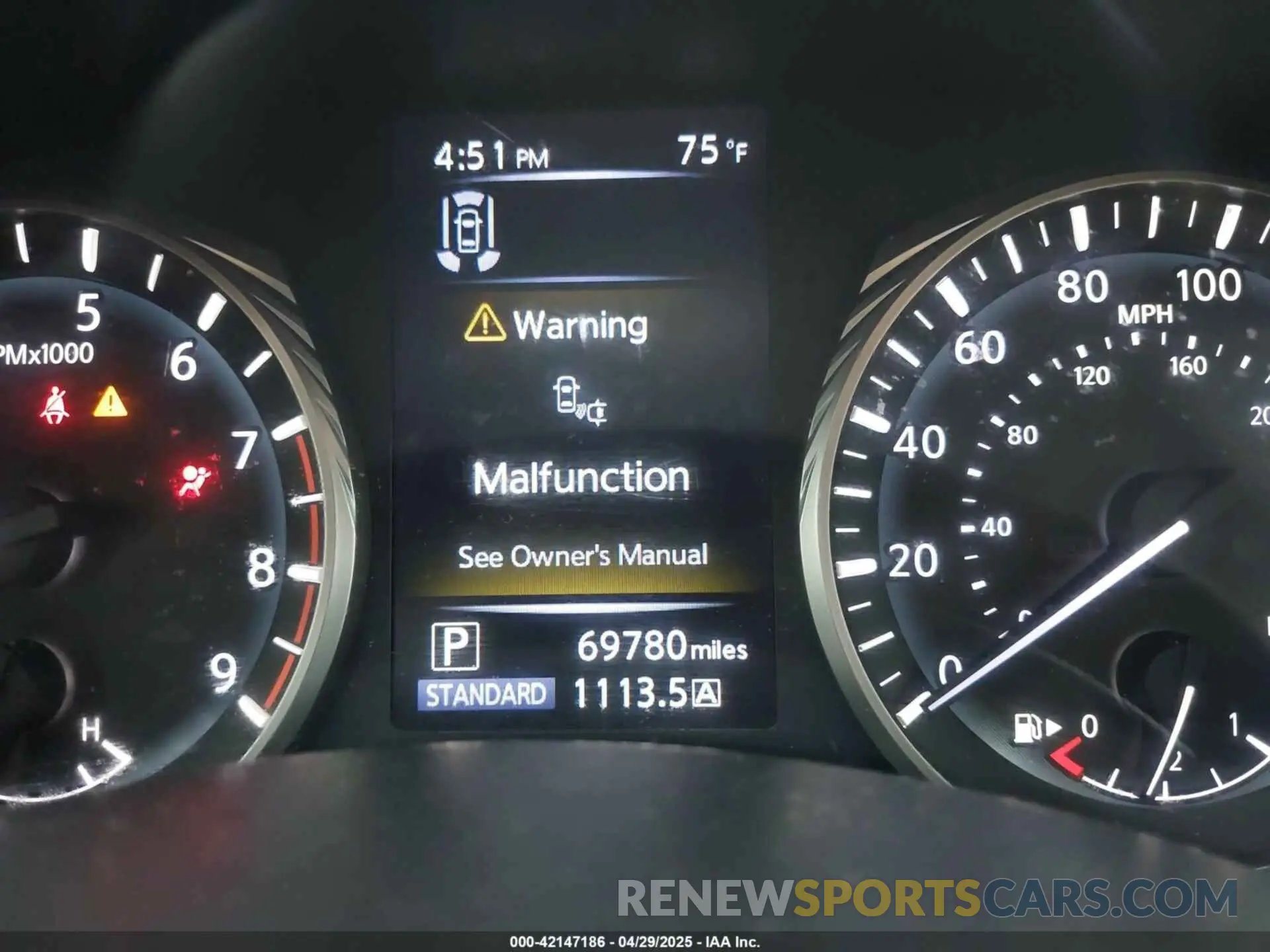 7 Photograph of a damaged car JN1FV7AP8KM760644 INFINITI Q50 2019