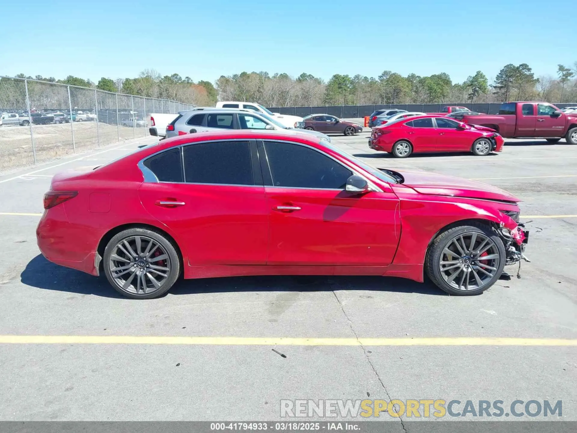 13 Photograph of a damaged car JN1FV7AP8KM760885 INFINITI Q50 2019