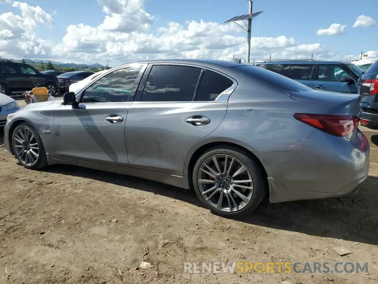 2 Photograph of a damaged car JN1FV7AP9KM760944 INFINITI Q50 2019