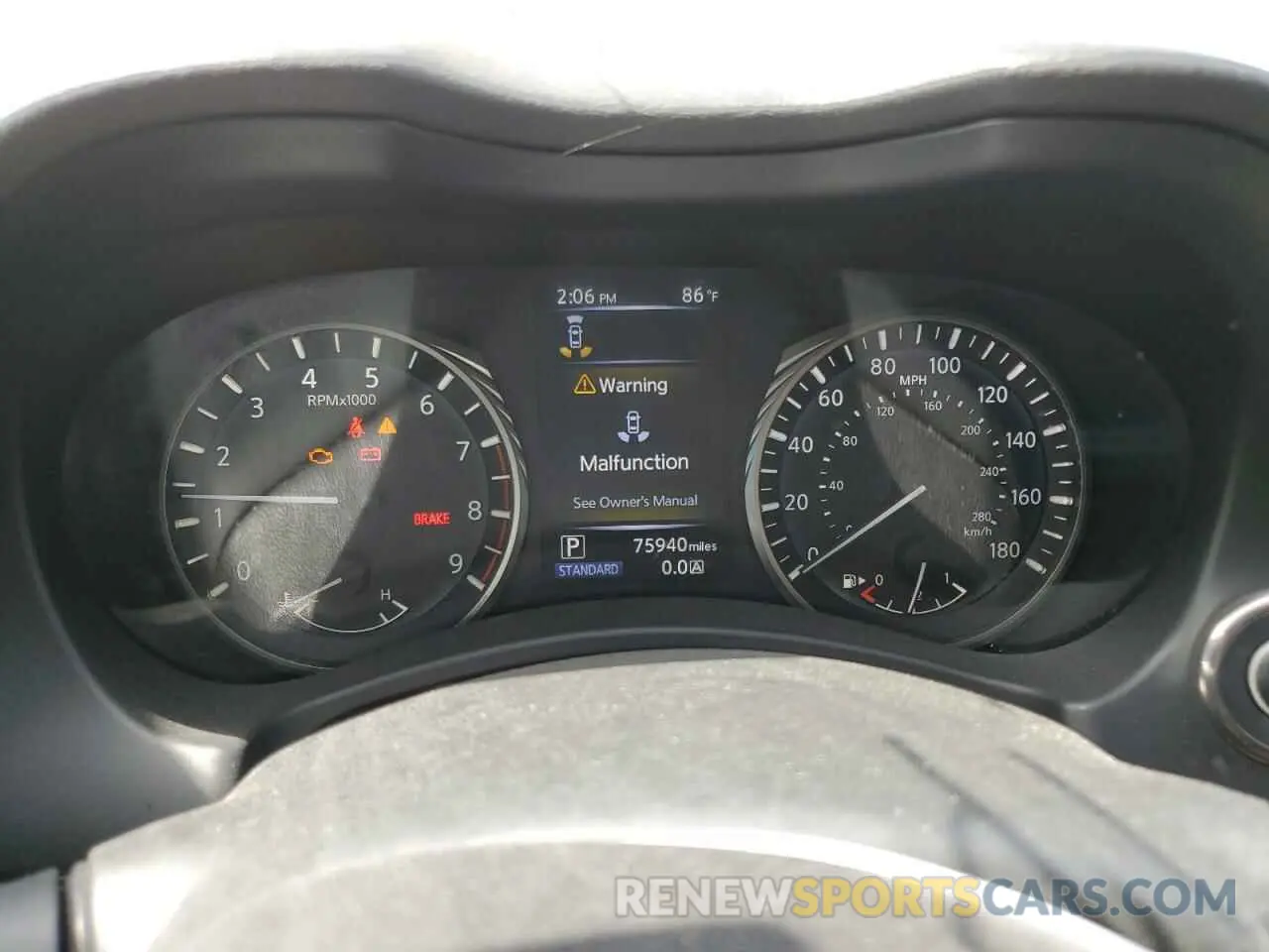 9 Photograph of a damaged car JN1FV7AP9KM760944 INFINITI Q50 2019