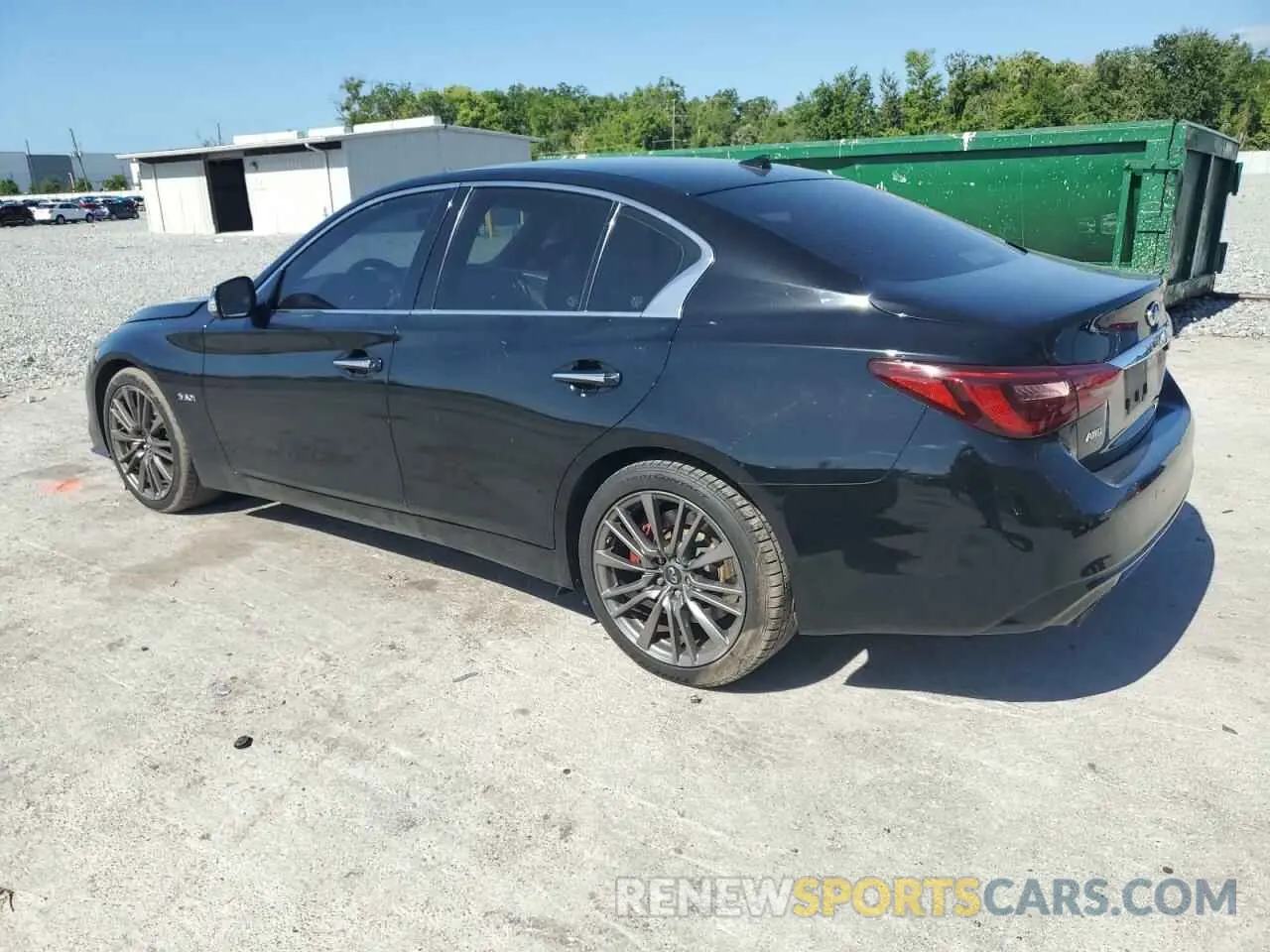 2 Photograph of a damaged car JN1FV7AR0KM800846 INFINITI Q50 2019