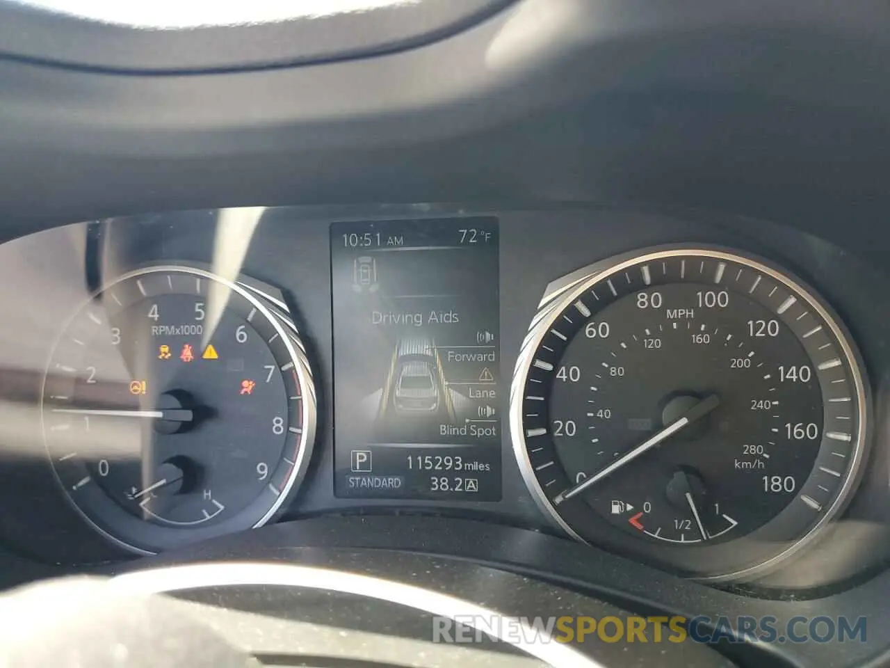 9 Photograph of a damaged car JN1FV7AR0KM800846 INFINITI Q50 2019