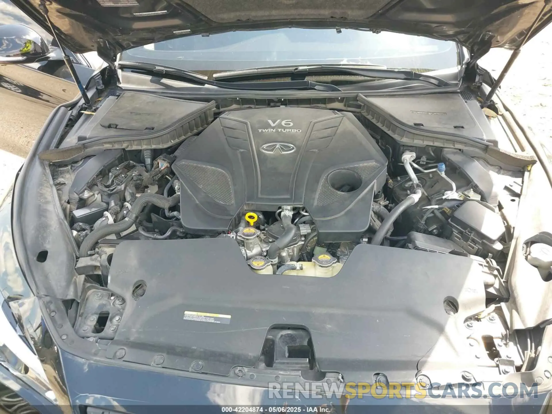 10 Photograph of a damaged car JN1FV7AR0KM830168 INFINITI Q50 2019