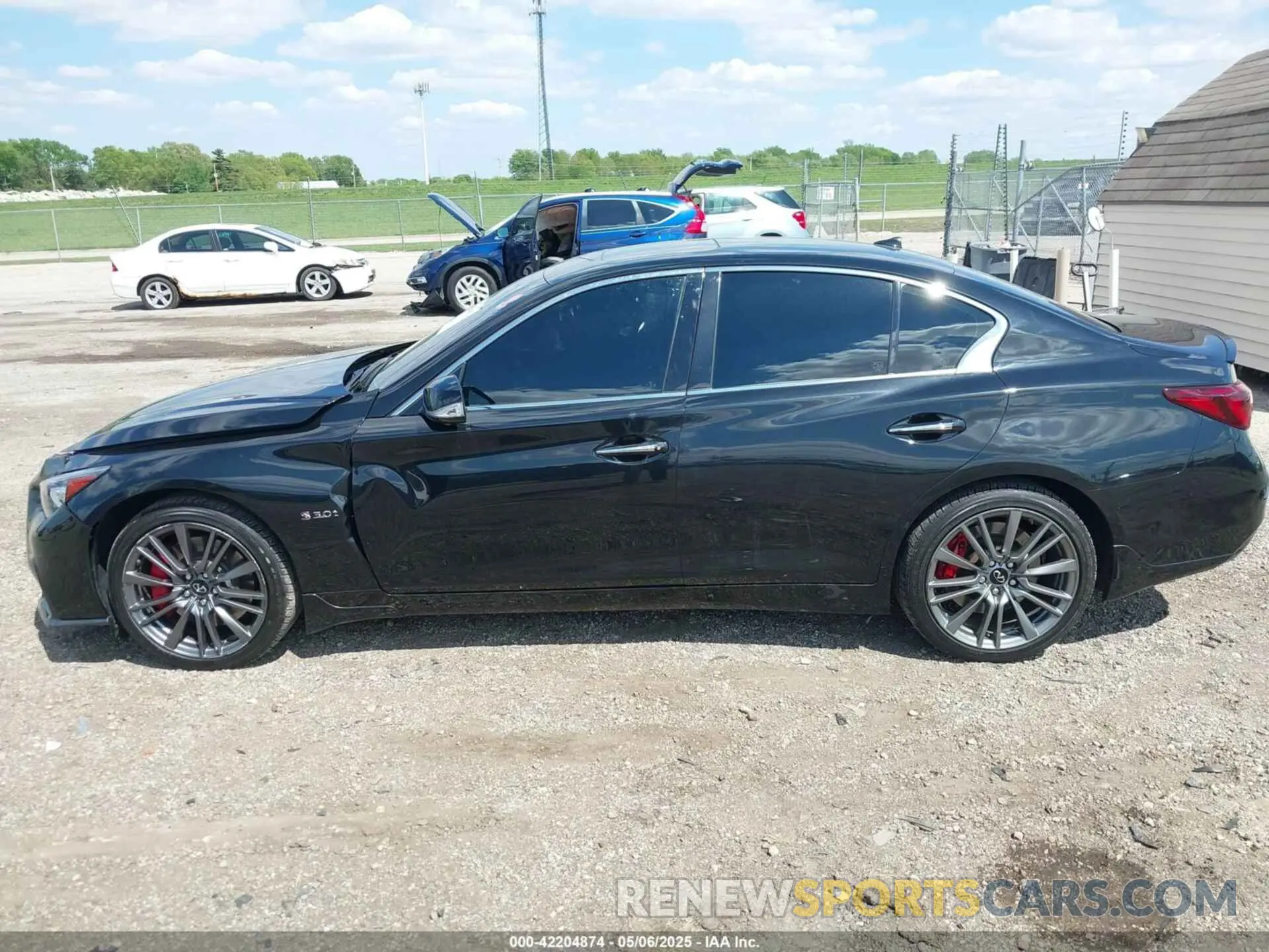 14 Photograph of a damaged car JN1FV7AR0KM830168 INFINITI Q50 2019