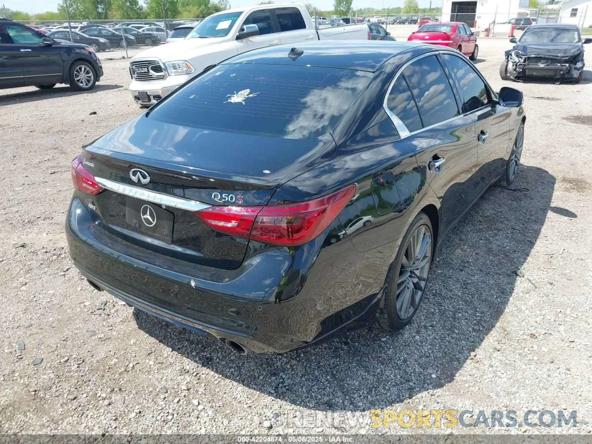 4 Photograph of a damaged car JN1FV7AR0KM830168 INFINITI Q50 2019