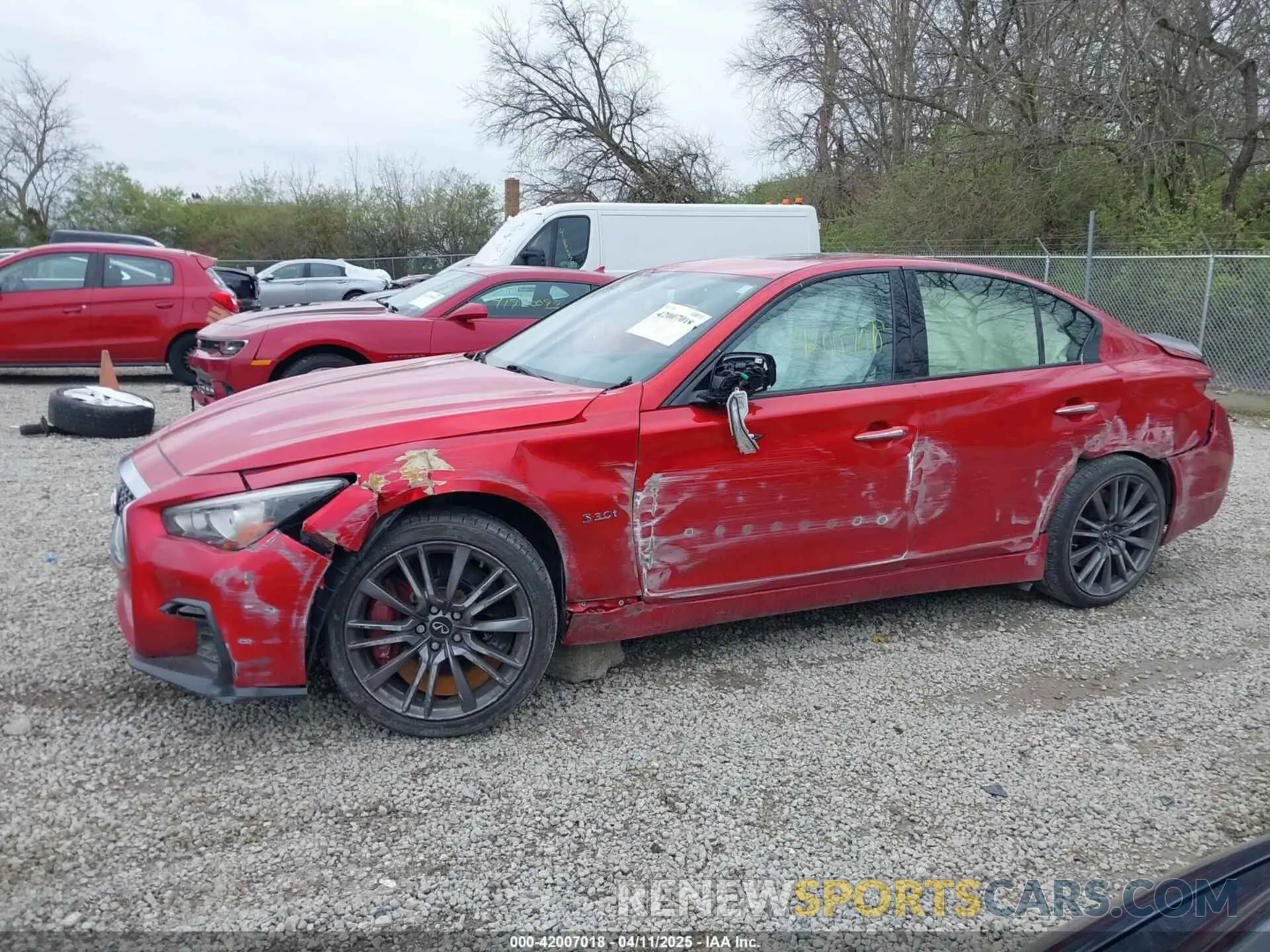 13 Photograph of a damaged car JN1FV7AR2KM800086 INFINITI Q50 2019