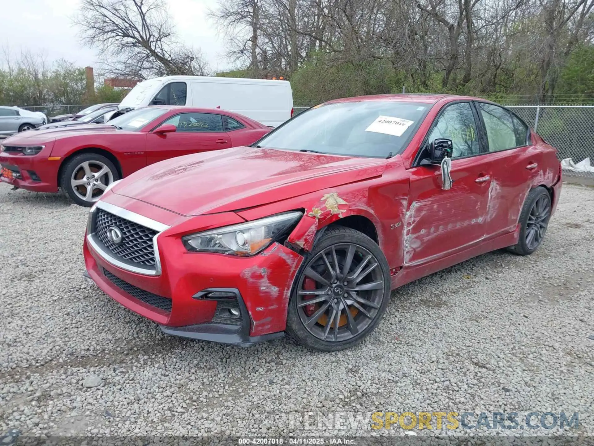 2 Photograph of a damaged car JN1FV7AR2KM800086 INFINITI Q50 2019