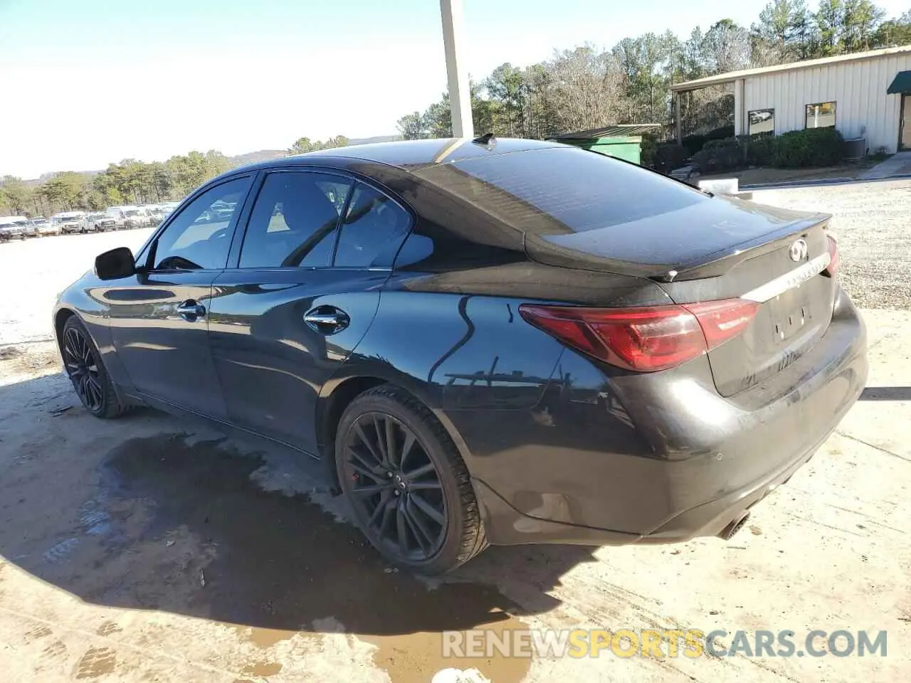 2 Photograph of a damaged car JN1FV7AR2KM830527 INFINITI Q50 2019