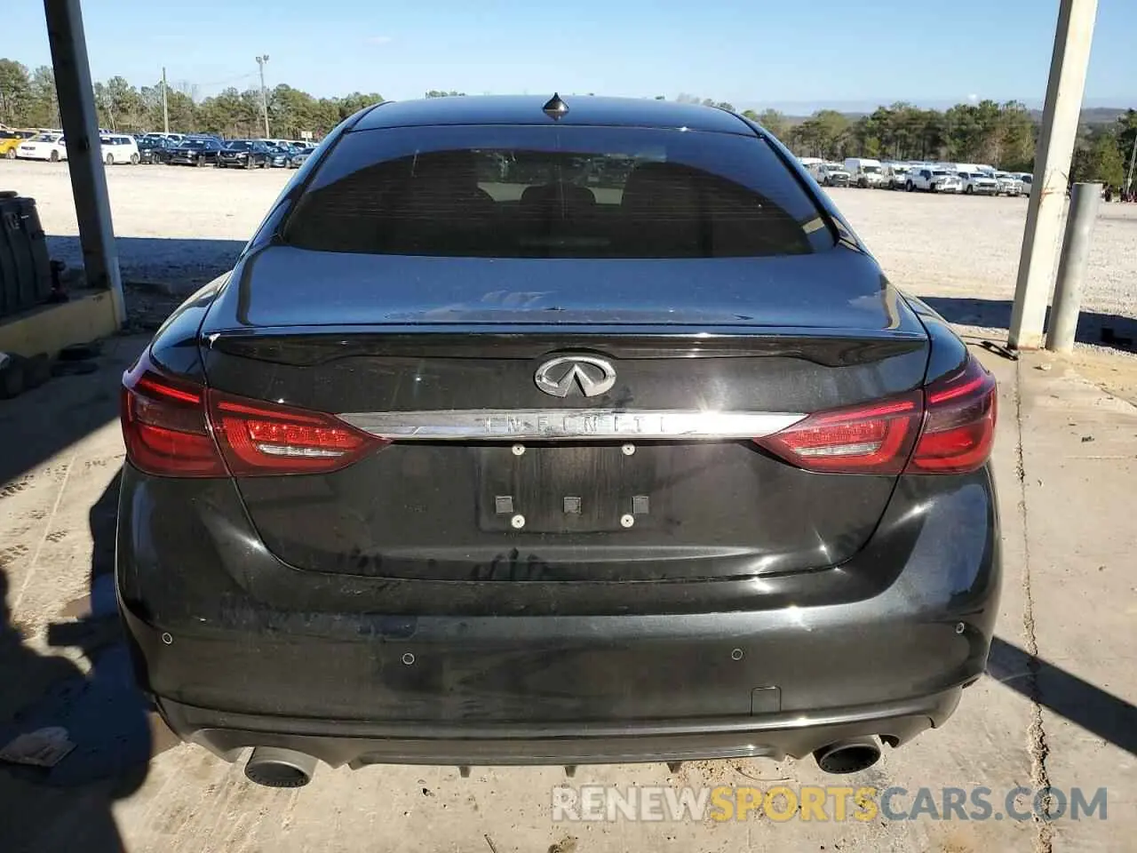 6 Photograph of a damaged car JN1FV7AR2KM830527 INFINITI Q50 2019