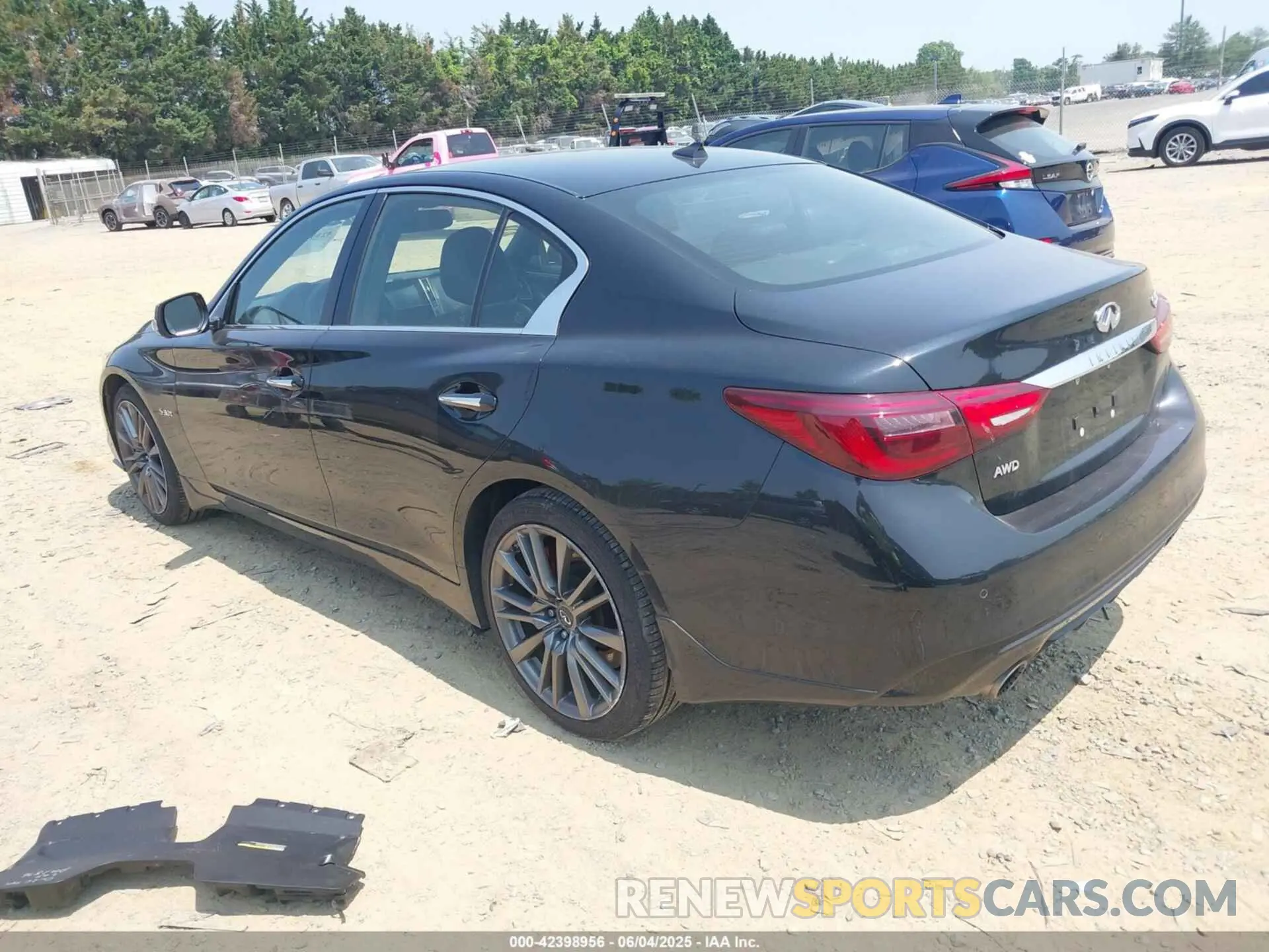 3 Photograph of a damaged car JN1FV7AR3KM800579 INFINITI Q50 2019