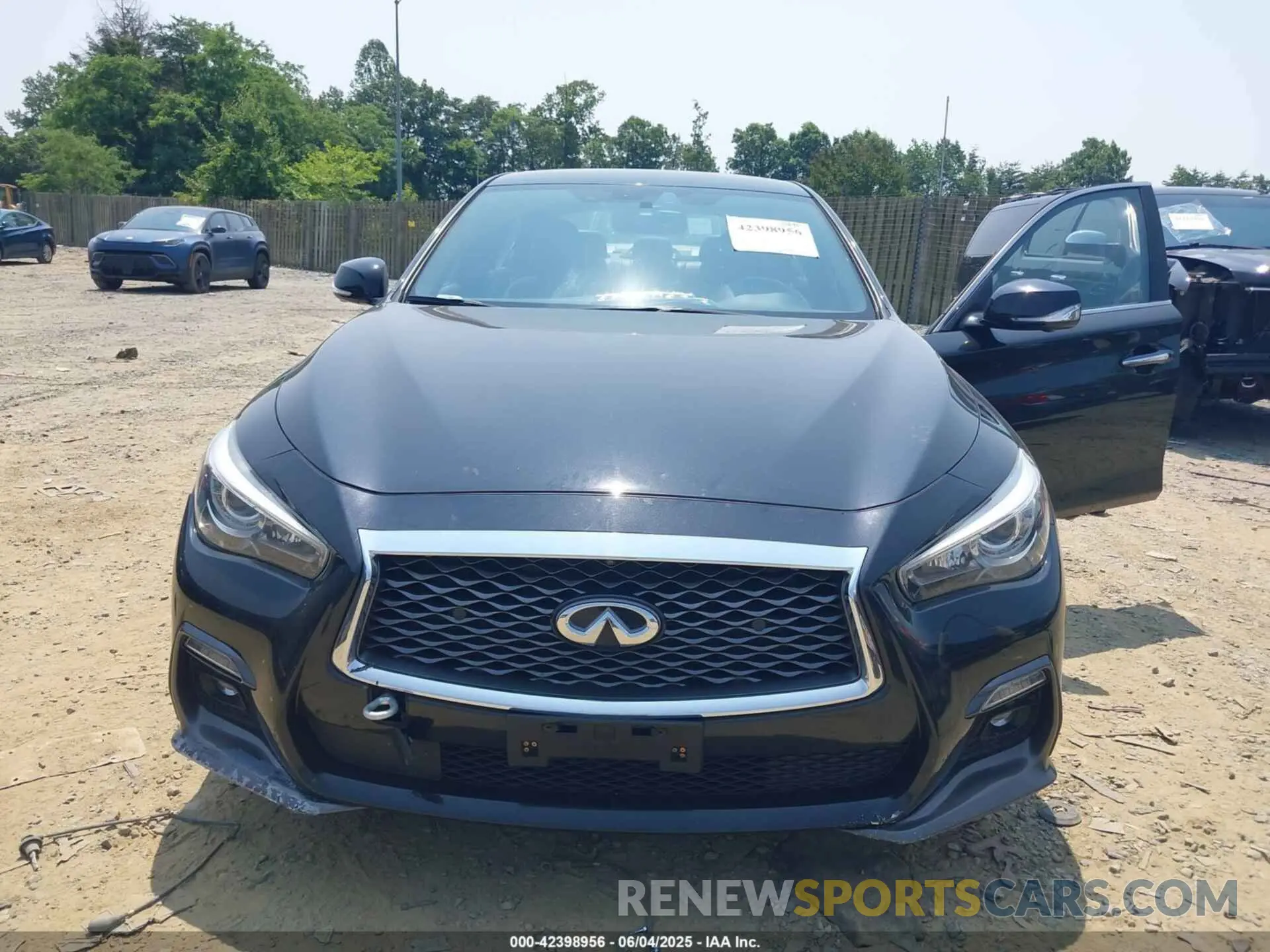 6 Photograph of a damaged car JN1FV7AR3KM800579 INFINITI Q50 2019