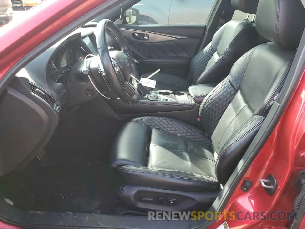 7 Photograph of a damaged car JN1FV7AR4KM800011 INFINITI Q50 2019
